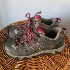 Keen Women's Winter Boots - Gray and Red